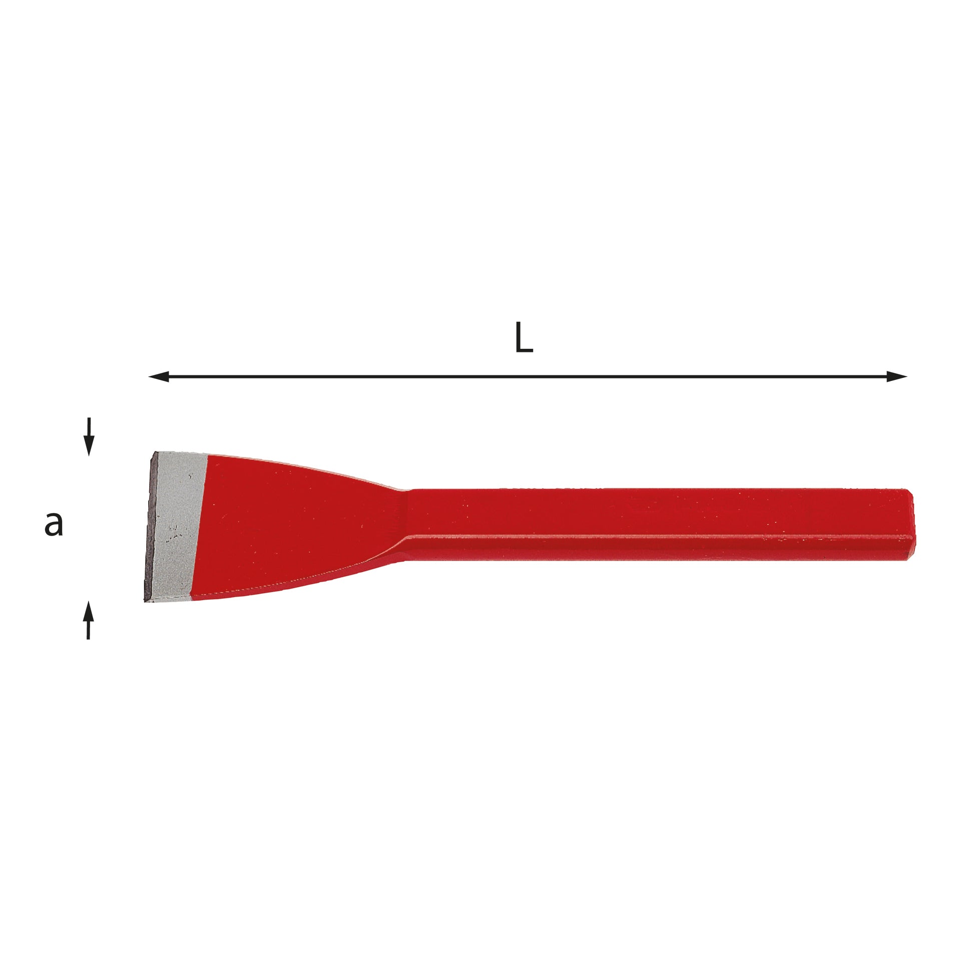 353 - Scalpello a tagliente extralargo - Usag - U03530001 353 - Scalpello a tagliente extralargo - Usag - U03530001